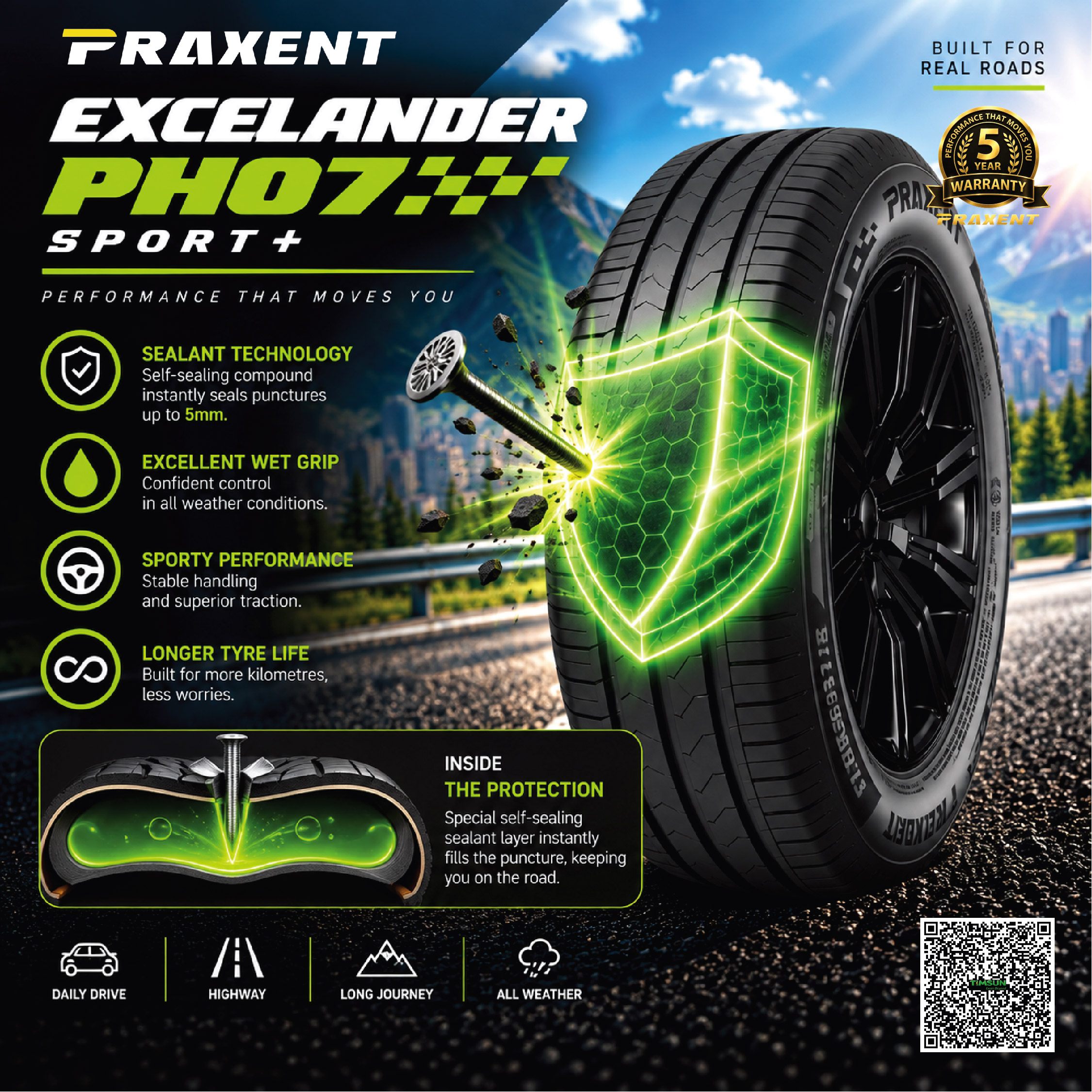 PRAXENT Excelander PH07 S